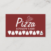 Kaarten van Pizza Pasta Restaurant Loyalty (Voorkant)