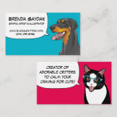 kaarten visitekaartje (Voorkant / Achterkant)