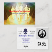 kaarten visitekaartje (Voorkant / Achterkant)