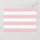 Kaarten voor advies aan baby showers | Blush (Achterkant)