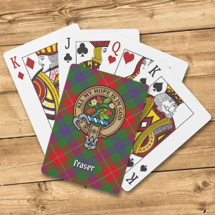 Kaarten voor Crest-afspeelkaarten van Clan Fraser