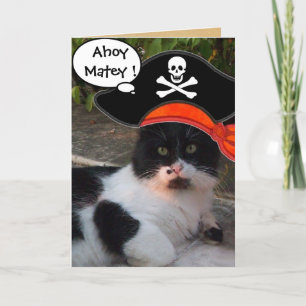 KAARTEN VOOR DE BEHANDELING VAN PIRATE KATTEN EN A