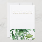 Kaarten voor de bekendmaking van foto's van verlov (Achterkant)