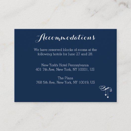 Kaarten voor Gepersonaliseerd blauwe bruiloft (Voorkant)