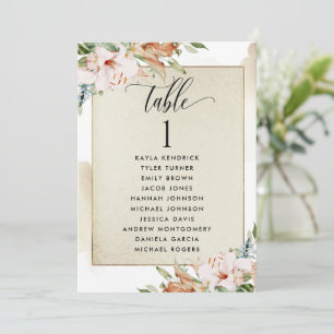 Kaarten voor Gold- en roze Zitplaatsen met gastnam