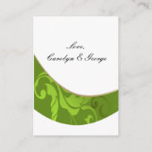 kaarten voor groen cadeauregister (Achterkant)