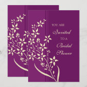 Kaarten voor het uitnodigen van kruimels en geel t (Voorkant / Achterkant)