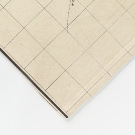 Kaarten voor kernreactoren Nummer VI Fleece Deken (Hoek)