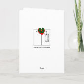 Kaarten voor kerstfeestdagen (Achterkant)