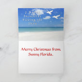 Kaarten voor Kerstmis uit Florida van Two Happy Sn (Binnen)