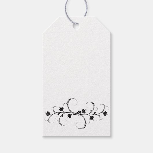 Kaarten voor moderne sieraden met pekelsteen cadeaulabel (Voorkant)