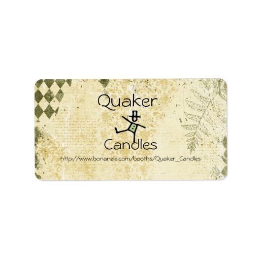 Kaarten voor Quaker Etiket (Voorkant)
