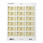 Kaarten voor Quaker Etiket (Full Sheet)
