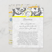 Kaarten voor steenkool, grijs en geel (Voorkant / Achterkant)