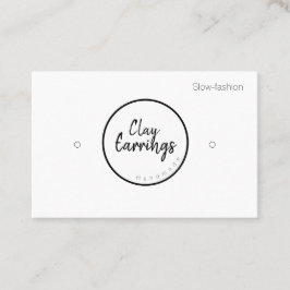 Kaarten voor tapebediende schermkaarten visitekaartje