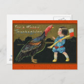 Kaarten voor Thanksgiving Feestdagenkaart (Voorkant / Achterkant)