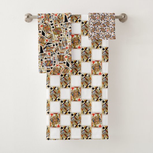 Kaartendoekset afspelen bad handdoek (Insitu)