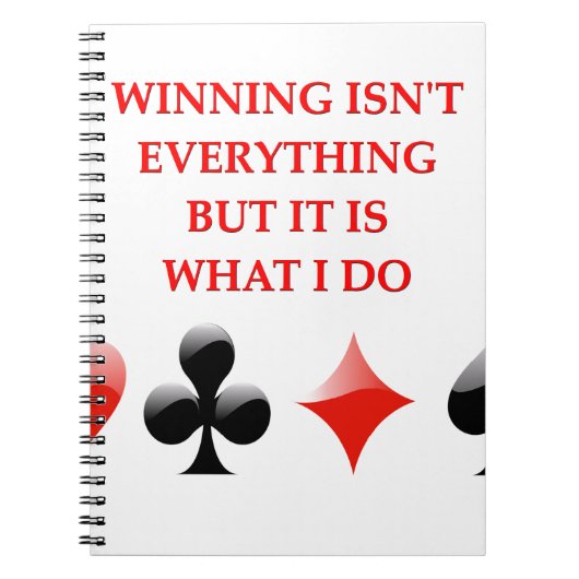 kaartengrap notitieboek (Voorkant)