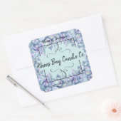 Kaartenlabel Vierkante Sticker (Envelop)