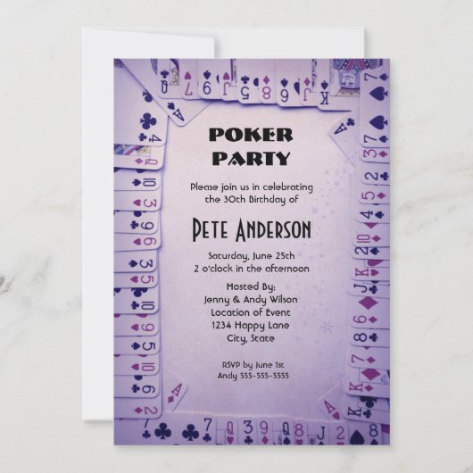 Kaartenpoker Kaart (Voorkant)