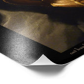 Kaartenvlam en -rook foto afdruk (Hoek)