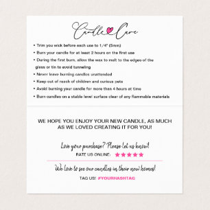 Kaartenzorg en Bedankt van de Klant Gevouwen Visit Visitekaartjes