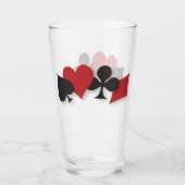 kaartglas glas (Achterkant)