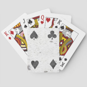 Kaartgroepen met fietsenspeelkaarten afspelen pokerkaarten