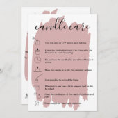 Kaartje voor kaartje Dank je creditcard Voeg je Lo Bedankkaart (Voorkant / Achterkant)