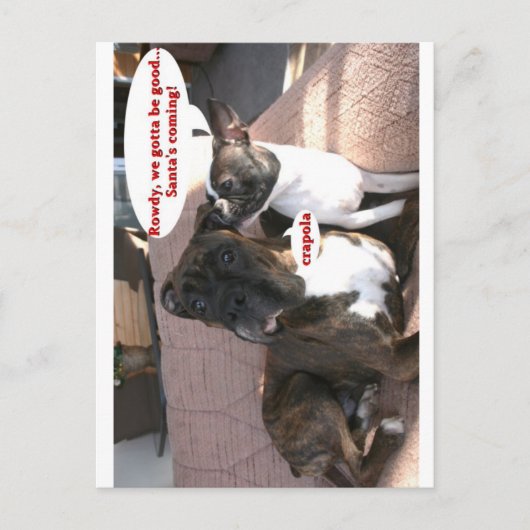 Kaartjes: Crapola Briefkaart (Voorkant)