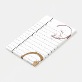 kaartjes voor schrijfpapier post-it® notes (Schuin)