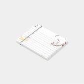  kaartjes voor schrijfpapier post-it® notes (Schuin)