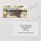 kaartmuffin visitekaartje (Voorkant / Achterkant)