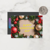 KAARTONTWERP NOTITIEKAARTJE (Voorkant / Achterkant in situ)