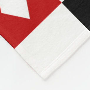 Kaartpak-patroonspeelkamer deklaag fleece deken