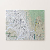 Kaartpuzzel Denali (Alaska) Legpuzzel (Horizontaal)