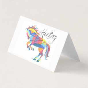 Kaartset voor het genezen van paarden door Sherry  Kaart