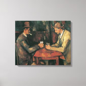 Kaartspelers van Paul Cezanne, fijne kunst Canvas Afdruk (Voorkant)