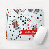 Kaartspellen spelen muismat (Met muis)