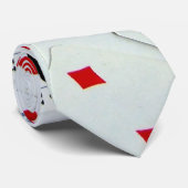 Kaartspellen spelen stropdas (Opgerold)