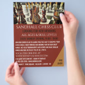 Kaas Adverteren, geborsteld Flyer (Hand)