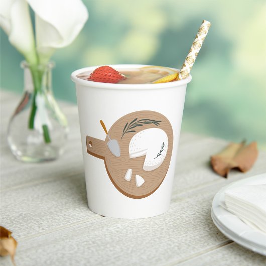 Kaas Board Papieren Bekers