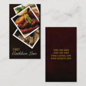 Kaas, catering, voedsel, restaurant, Visitekaartje (Voorkant / Achterkant)