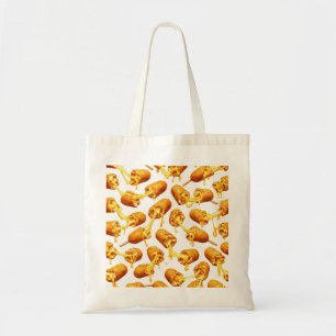 Kaas Corn Dogs Patroon Tote Bag