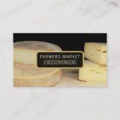 Kaas display, Cheesemonger Visitekaartje (Voorkant)