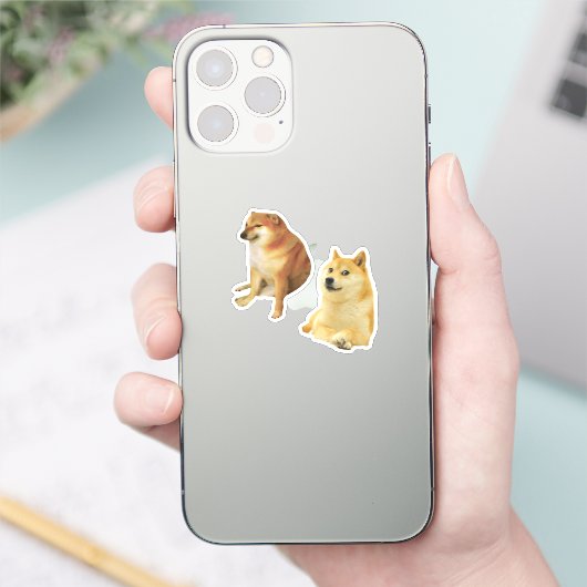 Kaas + Doge Memes Stickers Pack (Telefoon)