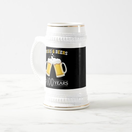 Kaas en bier tot 100 jaar bierpul (Voorkant links)