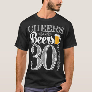 Kaas en bier tot 30 jaar Man T-Shirt
