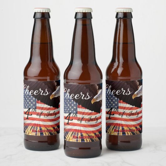 Kaas en bier tot 4 juli bier etiket (Flessen)