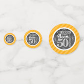 Kaas en bier tot 50 jaar tafelConfetti Confetti (Voorkanten)